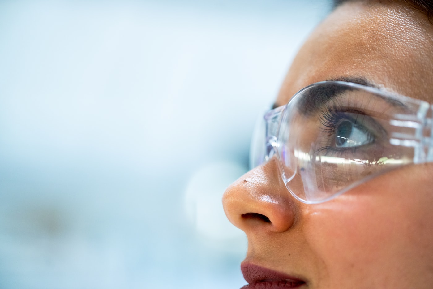 Clinician in a compounding pharmacy